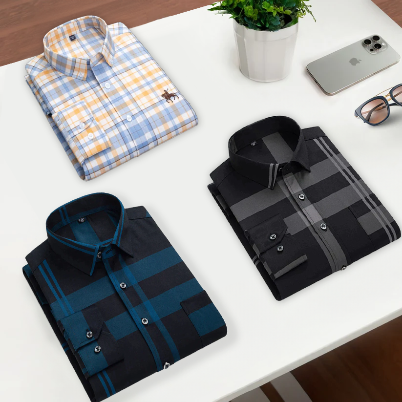 Buy 2 Get 1 Free Shirt (BLB+BKG+YCHK)